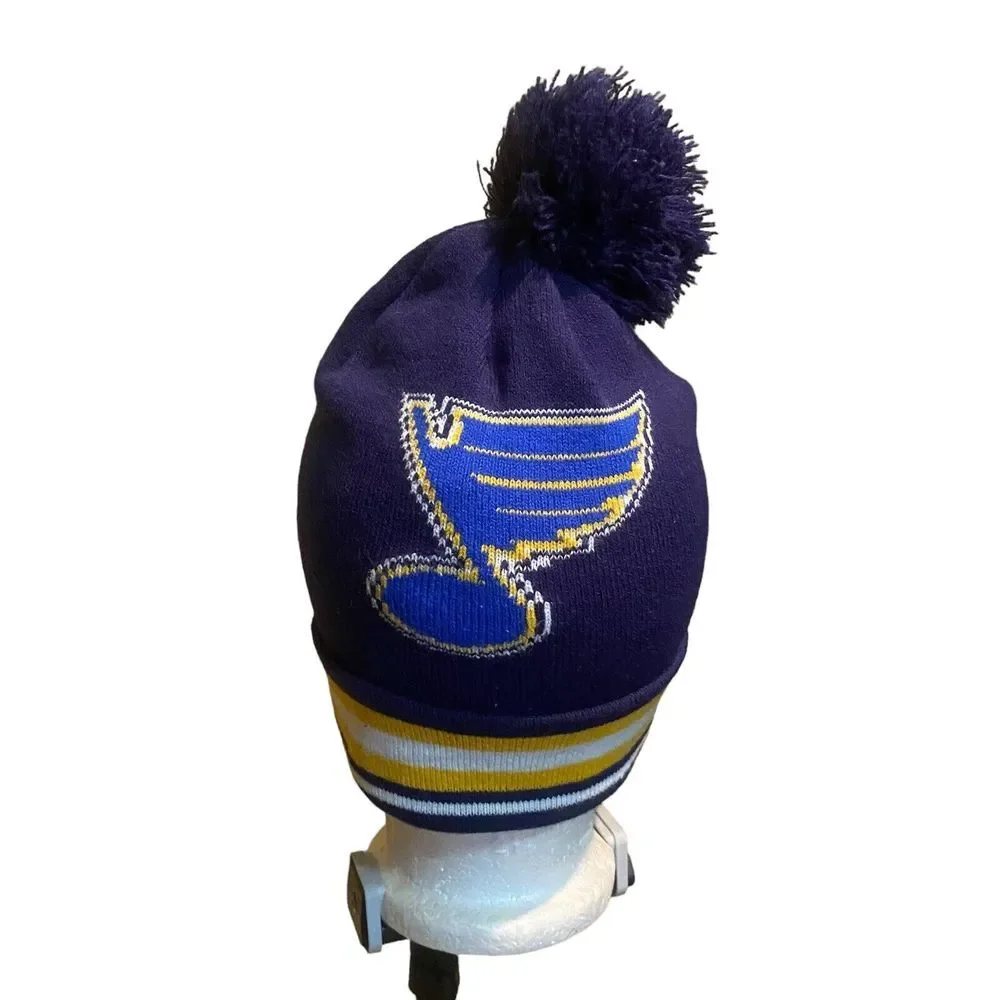 St. Louis Blues Reebok Face Off Collection Blue Stripe Toboggan Boys‎ OSFM